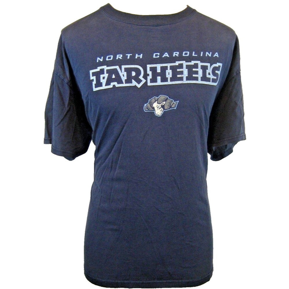 AS Sports  University Of North Carolina Tarheels Navy  Cotton SS T-Shirt sz L/G
